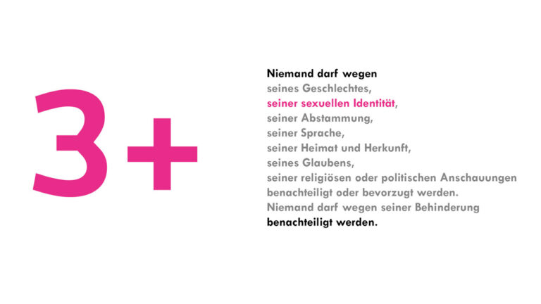 Queer-Begriff im Grundgesetz – ein gefährliches Ablenkungsmanöver