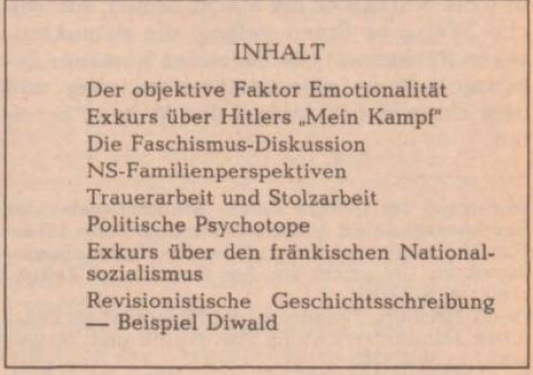 Der Erinnerungspflicht verloren – Die unheilvolle Gleichsetzung der Gegenwart mit dem Nationalsozialismus
