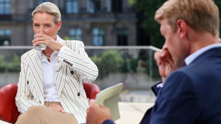 ARD-Sommerinterview mit Alice Weidel wird durch linke Chaosgruppen sabotiert – ARD schaut tatenlos zu