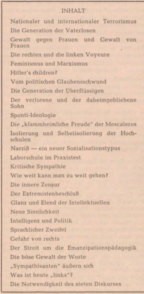 Die Linke in der Zerrüttung: Selbstzerstörung durch radikale Methoden