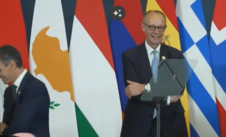 „Wackeldackel“-Auftritt von Merz in Sharm-El-Sheikh