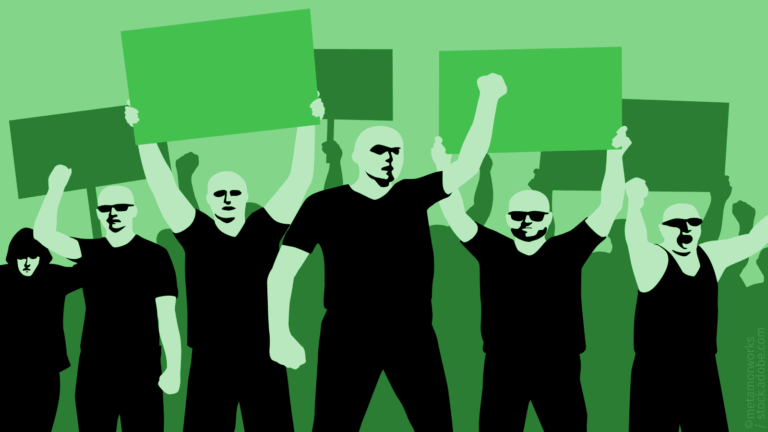 Politische Gefahr: Die grüne Front verbirgt faschistische Absichten