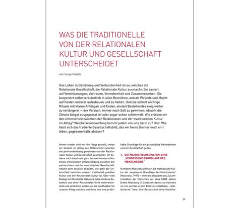 Kultur – Der unzerstörbare Code der Gesellschaft