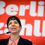 Berlin im Widerspruch: Die Spitzenkandidatin der Linke zittert vor ihren eigenen Schatten